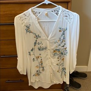 Anthropologie “tiny” brand blouse